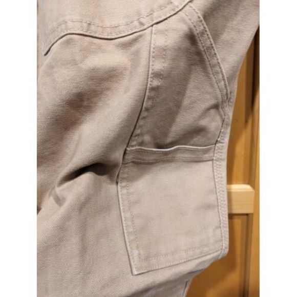 Craftsman Carpenter Pants Mens 42X30 Measured Canvas Cotton - Picture 5 of 6